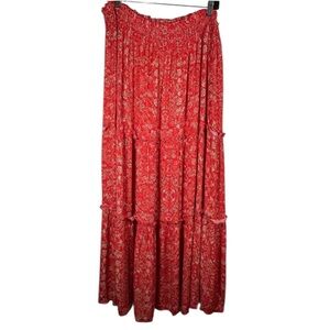 NWT! Hanky Boho Maxi Skirt